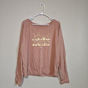 Prana Kindness Women’s Size XL Long Sleeve T-Shirt Top Pullover Casual